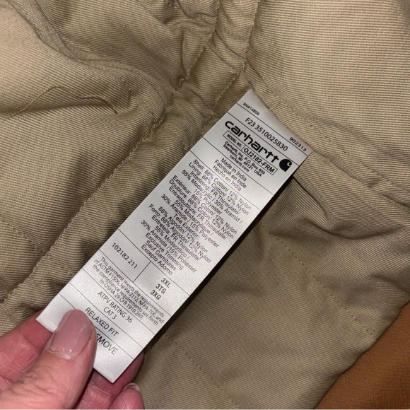 Carhartt Men's Full Swing Brown Jacket NWT - Picture 6 of 9